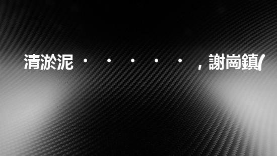 清淤泥，謝崗鎮(zhèn)的隱秘寶藏！